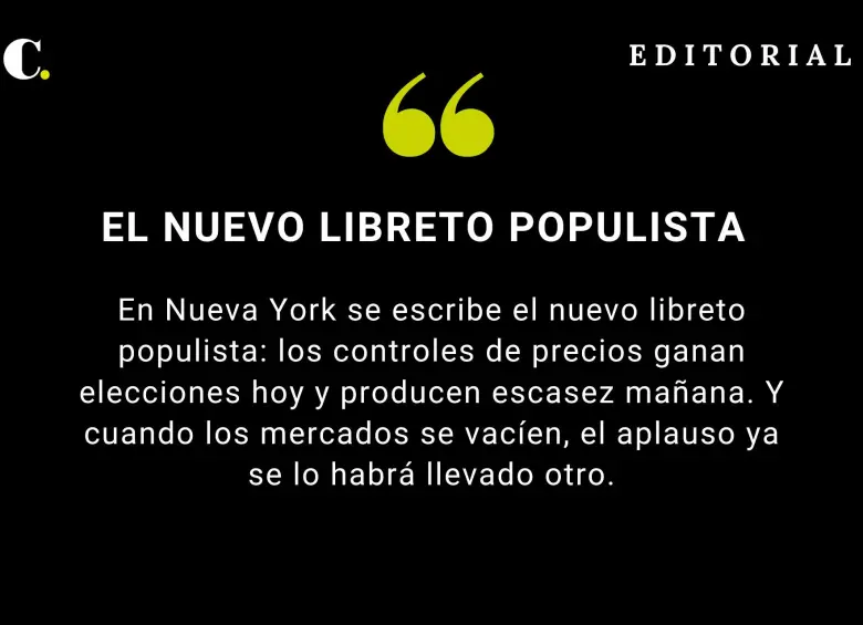 El nuevo libreto populista