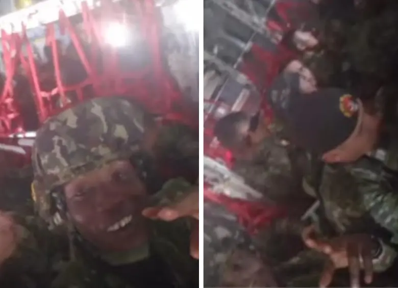 El video, de 22 segundos, muestra los momentos antes de la precipitación de la aeronave FOTO: Captura de video