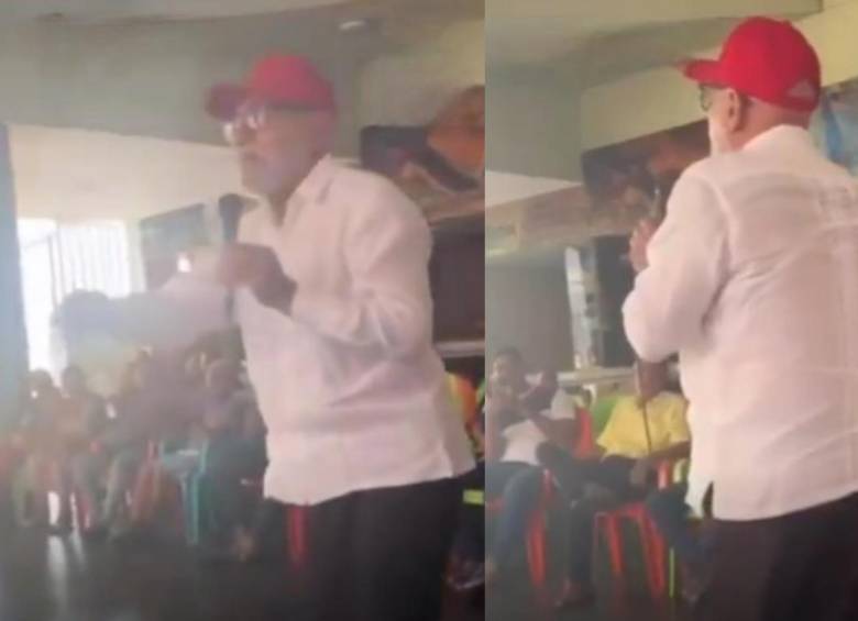 El video ha tenido difusión a través de redes sociales. En él se ve al exalcalde barranquillero asegurando que él sabe de presunta compra de votos en la región. Foto: ElRunRunPolitico @jpserna