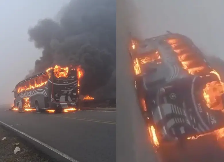 En redes sociales se compartieron imágenes de lo sucedido. Foto: Captura de video