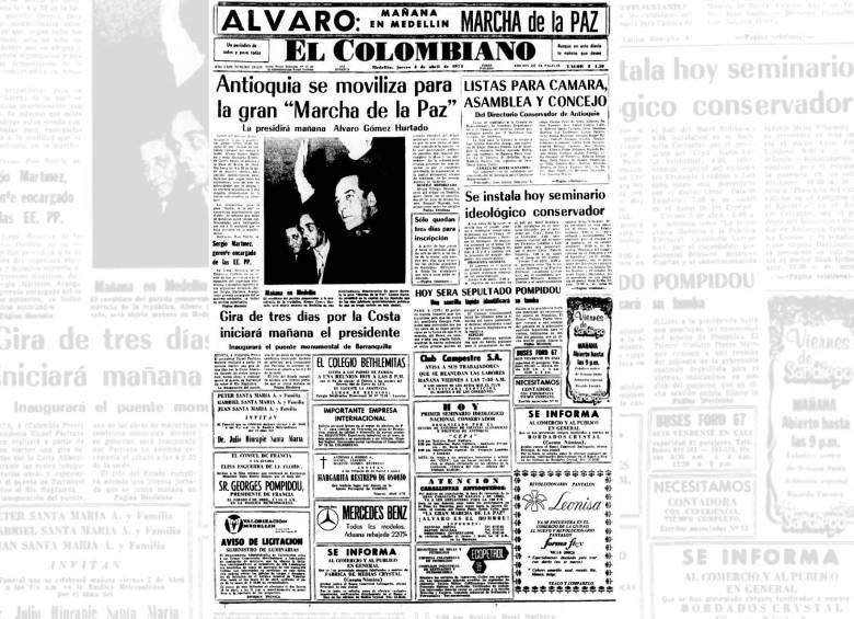 Un día como hoy 4 de abril