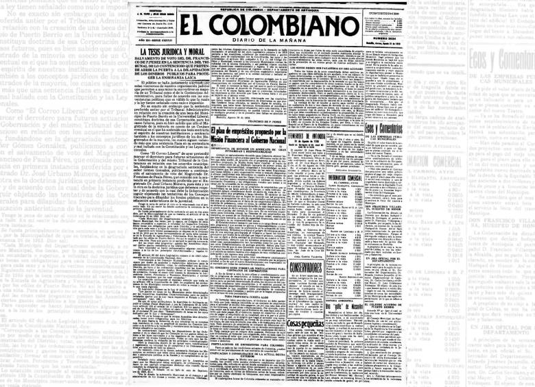 Un día como hoy 31 de agosto