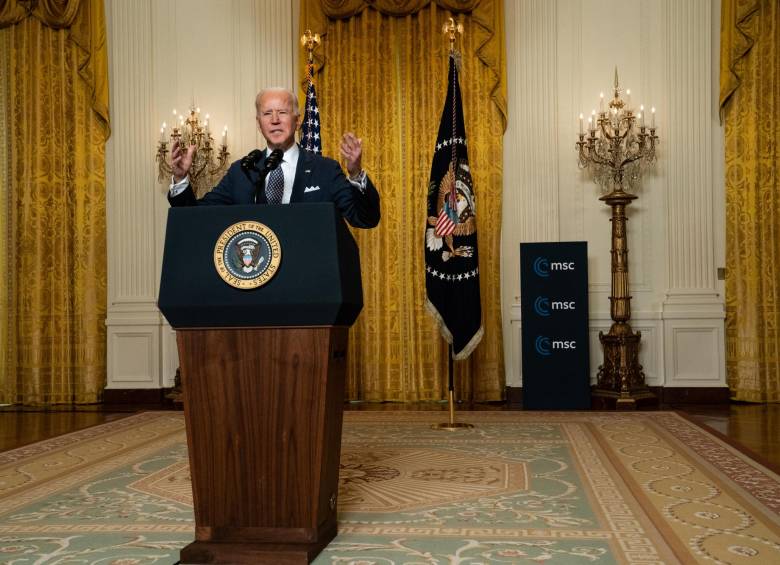 Pese a su edad y a las consecuencias que esto le pueda traer, al parecer, Biden sería candidato presidencial. FOTO: Getty Images