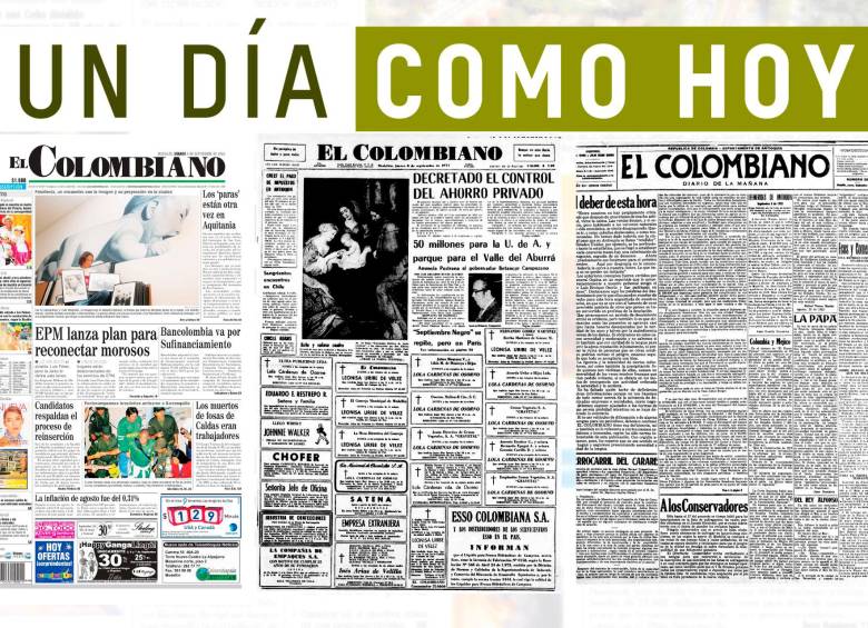 Un día como hoy 6 de septiembre