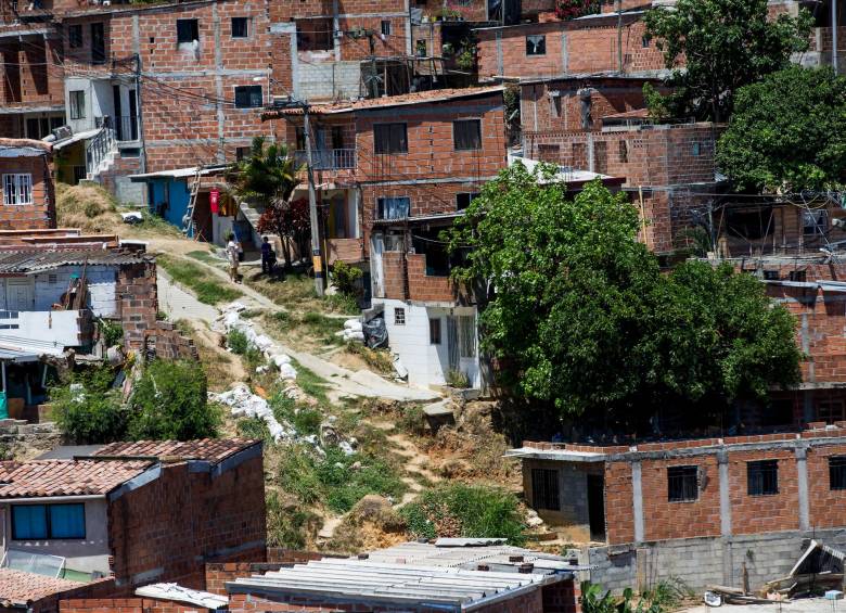 La comuna 13 (San Javier) es una de las más afectadas por el desplazamiento intraurbano, según la Personería. FOTO JULIO CÉSAR HERRERA