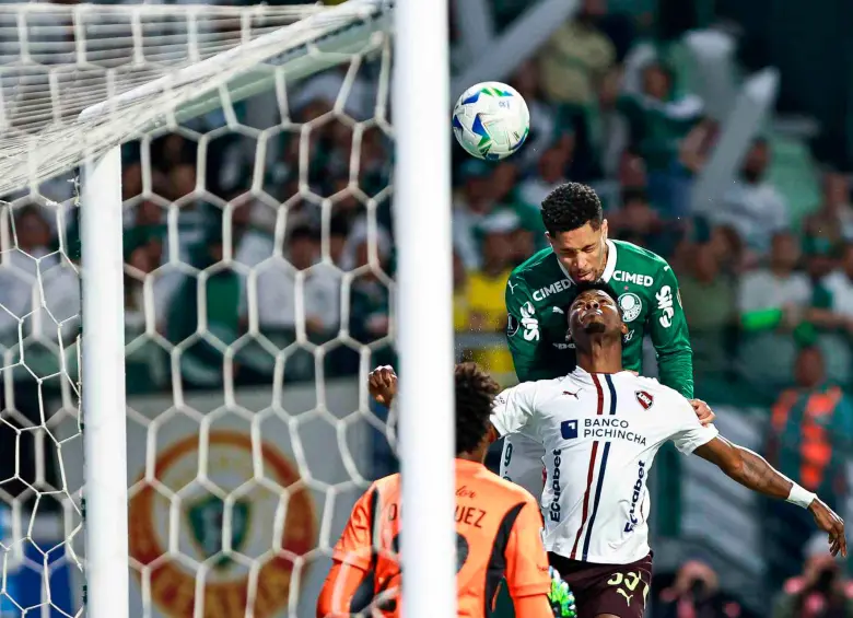 Palmeiras remontó ante Liga Deportiva de Quito y se clasificó, junto a Flamengo, a la final de la Copa Libertadores. FOTO TOMADA X@LibertadoresBR