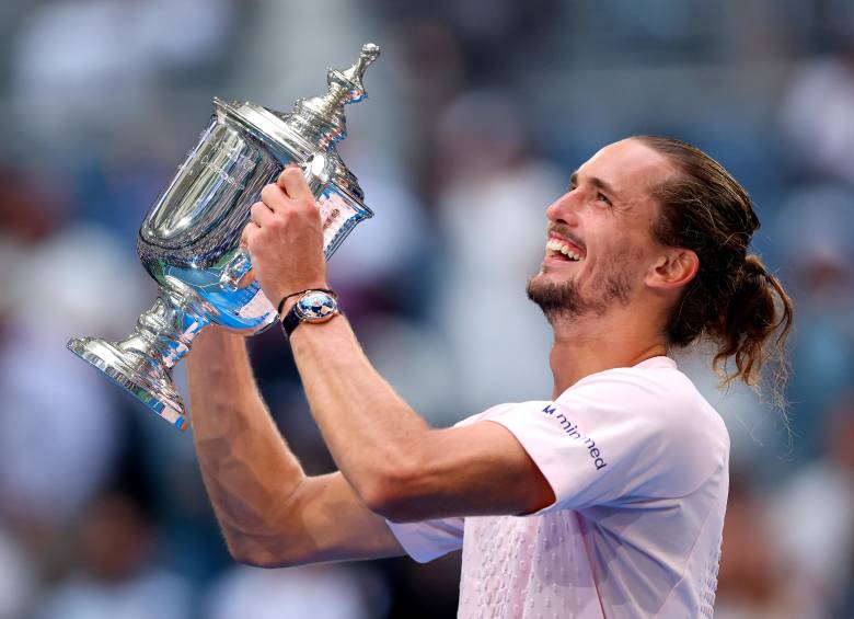 Alexander Zverev, nuevo rey del US Open. Foto: GETTY