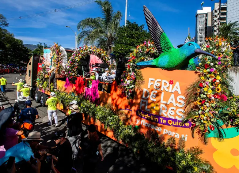 Medellín cerrará la Feria de las Flores 2026 con el Desfile de Silleteros este domingo 9 de agosto. FOTO: Julio César Herrera