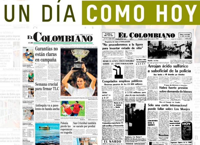 Un día como hoy 30 de enero