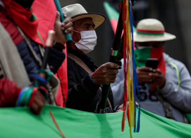 El enfrentamiento sería entre disidentes de las Farc y un grupo armado desconocido. Imagen de referencia. FOTO: COLPRENSA