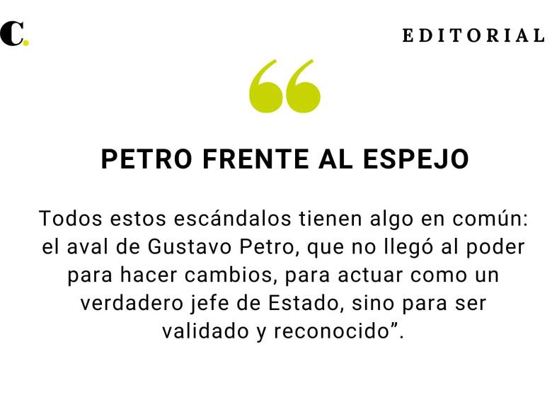 Petro frente al espejo
