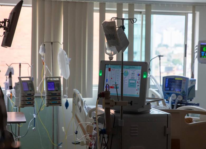Tres de los menores con graves afectaciones por la covid en Medellín están en UCI y los otros cuatro están hospitalizados. FOTO EDWIN BUSTAMANTE