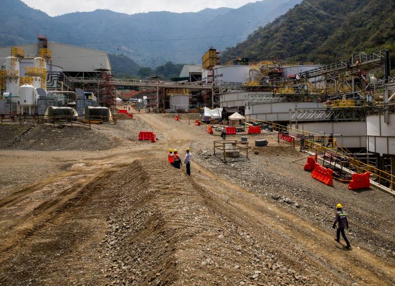 La Zijin extrae oro en el Occidente de Antioquia. Foto: Archivo EL COLOMBIANO.
