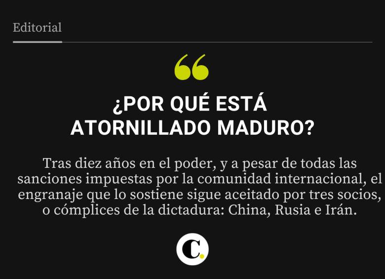 ¿Por qué está atornillado Maduro?