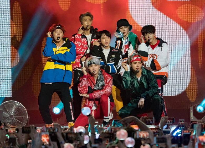 BTS llega por primera vez a Bogotá con su tour Arirang. FOTO GETTY
