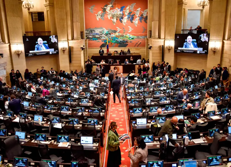 La consulta popular se debatirá la semana entrante en el Senado de la República. FOTO COLPRENSA