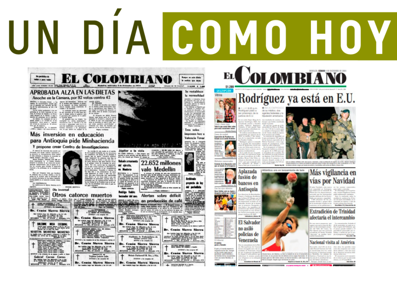 ¿Qué pasó un día como hoy, 4 de diciembre?