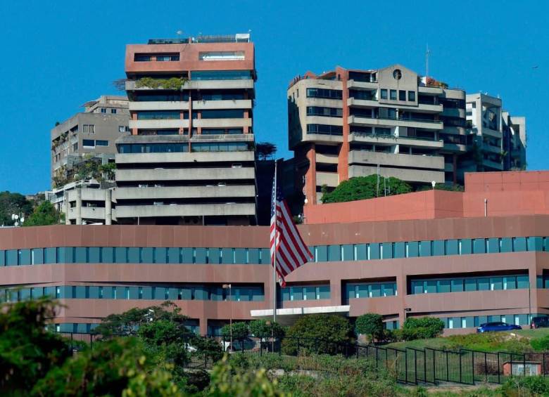 Embajada de EE. UU. en Venezuela reanuda operaciones tras siete años. FOTO_ AFP