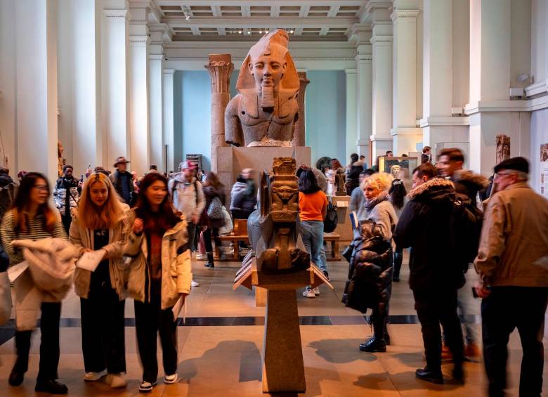 El Museo Británico es uno de los más visitados del mundo, entre sus colecciones tiene piezas orientales, egipcias, griegas, etruscas, romanas, chinas y africanas. Foto Getty.