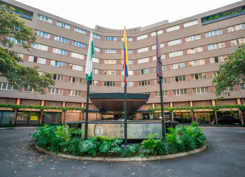 Hotel Intercontinental Movich fue el primer de cinco estrellas en Medellín. FOTO CORTESÍA.