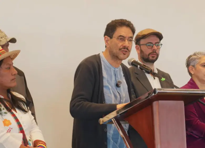 El encuentro se llevó a cabo en el Hotel Tequendama, en el centro de Bogotá. Foto: captura de video