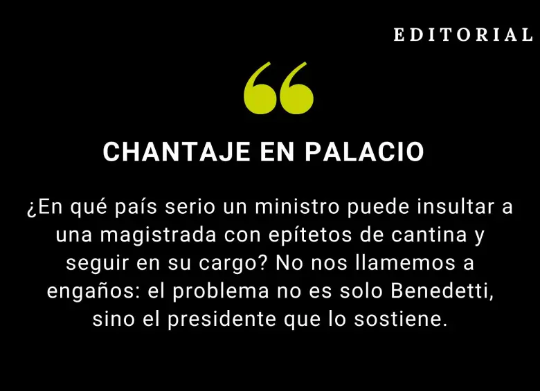 Chantaje en Palacio