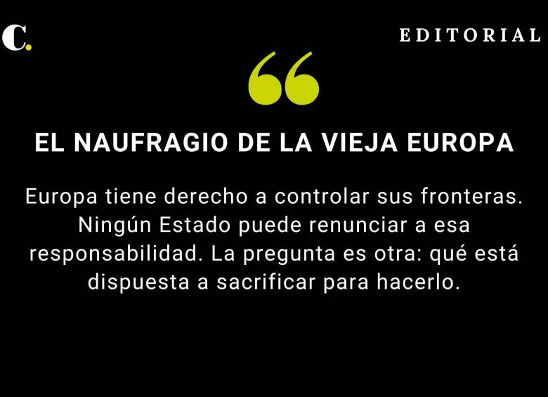 El naufragio de la vieja Europa