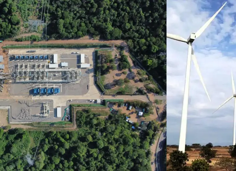 Con capacidad de 1.200 MW, la subestación Cuestecitas se consolidará como un nodo clave para conectar los parques eólicos de La Guajira al Sistema Interconectado Nacional. Foto: Cortesía Enlaza y Colprensa