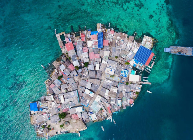 Así se vive en Santa Cruz del Islote, una pequeña isla de Colombia que guarda mucha historia. FOTO: Alcaldía de Cartagena