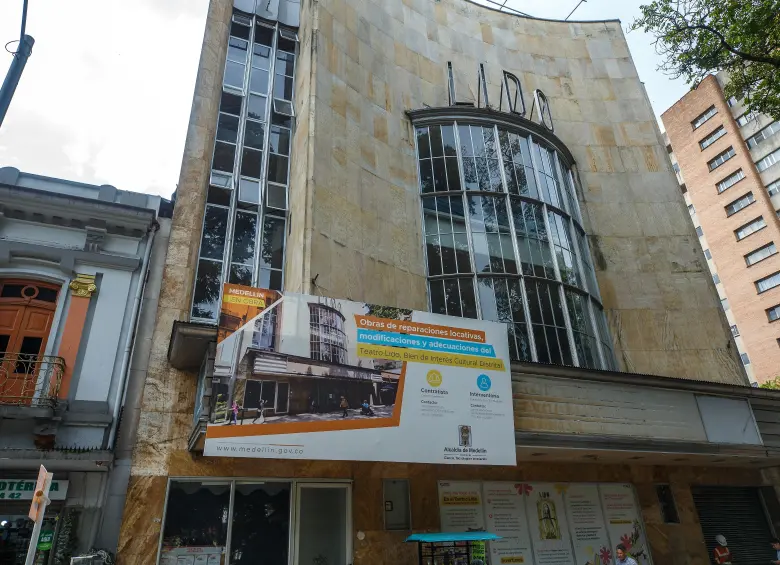 La Personería de Medellín investiga unas obras que se emprendieron en el teatro Lido durante el cuatrienio pasado. FOTO: Camilo Suárez Echeverry