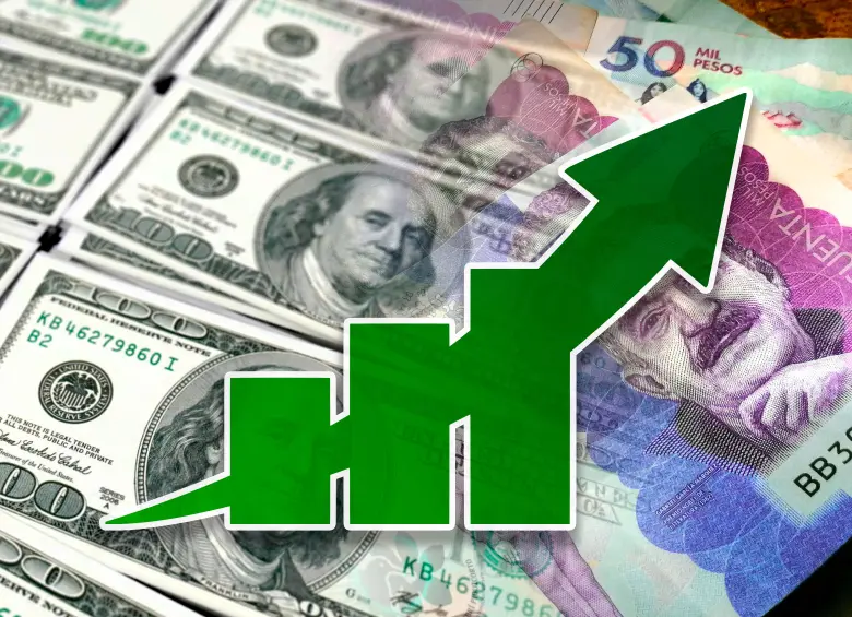 El precio promedio del dólar en la bolsa estuvo este viernes en $4.103. FOTO: GETTY