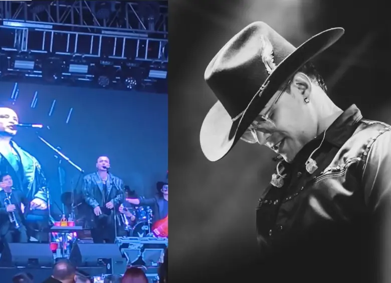 Jessi Uribe y Yeison Jiménez. Fotos: captura de video e Instagram @yeison_jimenez