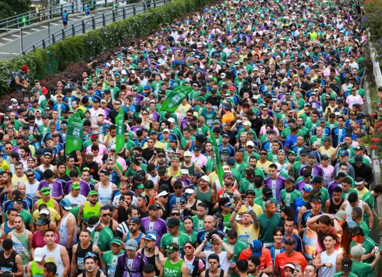 Medellín sigue consolidándose como la capital del running en Colombia, por la gran cantidad de eventos o carreras a lo largo del año, como Corre Mi Tierra. FOTO: Manuel Saldarriaga Quintero