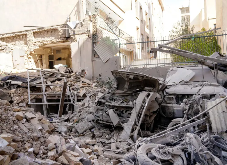 Los destrozos de la guerra en Medio Oriente. FOTO: AFP