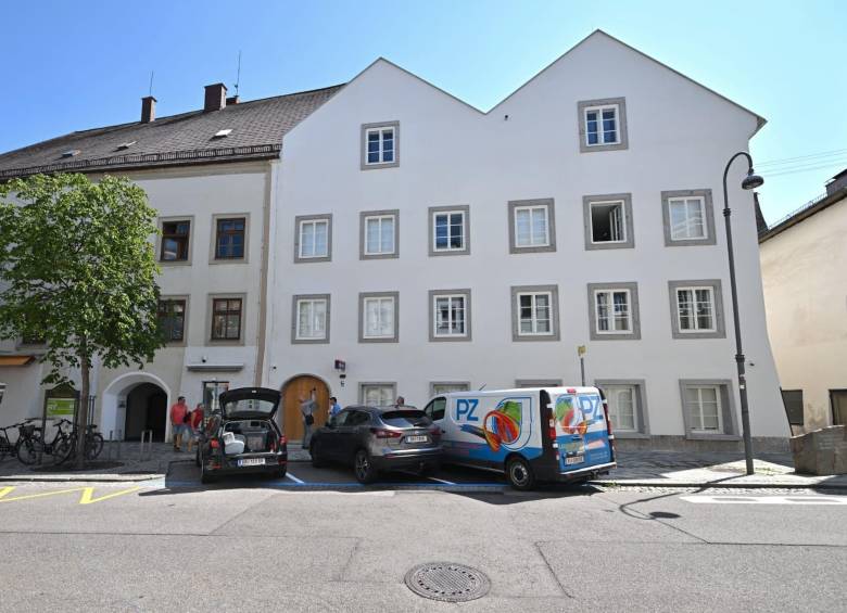 La casa natal de Adolf Hitler se convirtió en una comisaría en Austria. FOTO: AFP 