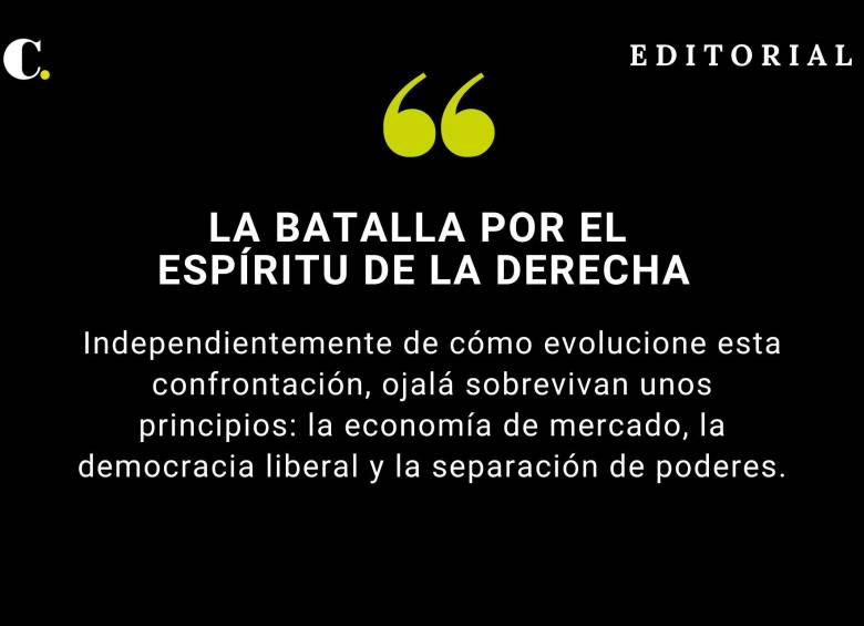 La batalla por el espíritu de la derecha