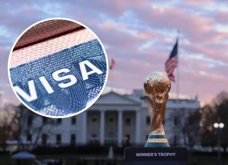 Visas en EE. UU. frustran a los aficionados del Mundial. Foto: COLPRENSA y Getty Images