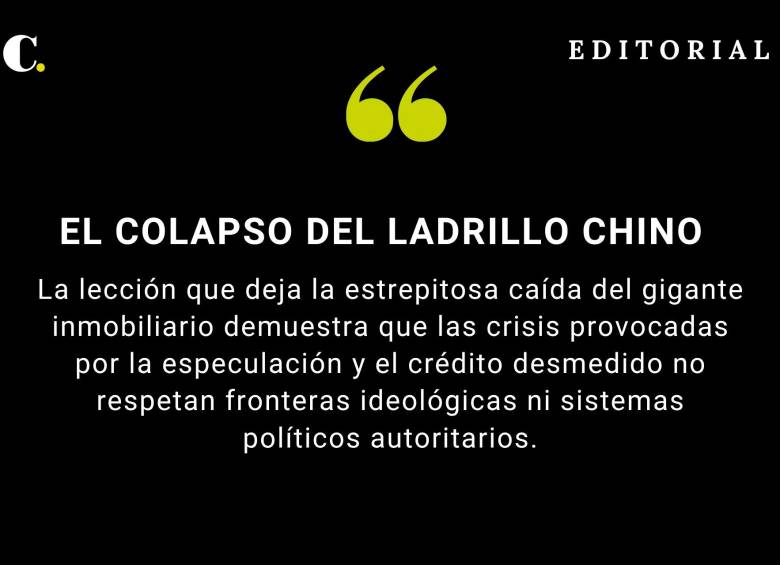 El colapso del ladrillo chino