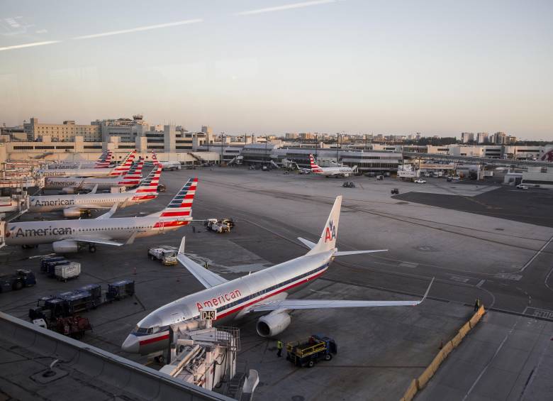 Imagen de referencia del Aeropuerto internacional de Miami, Estados Unidos. Fecha de evento: 09/03/2017. Foto: EL COLOMBIANO