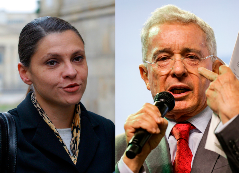 Zulema Jattin fue senadora del partido de la U, colectividad, entonces del expresidente Álvaro Uribe. FOTOS COLPRENSA 