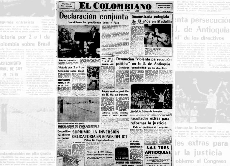 Un día como hoy 27 de septiembre