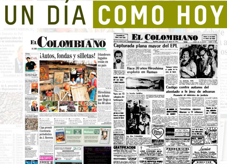 Un día como hoy 6 de agosto