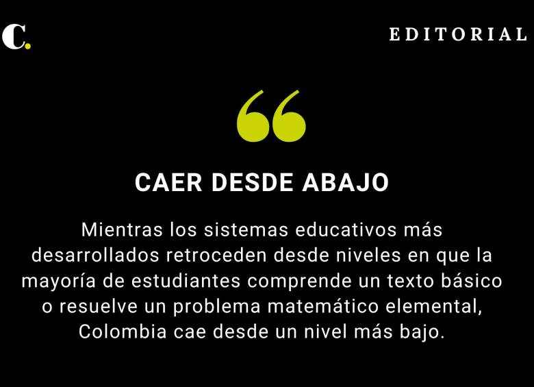 Caer desde abajo