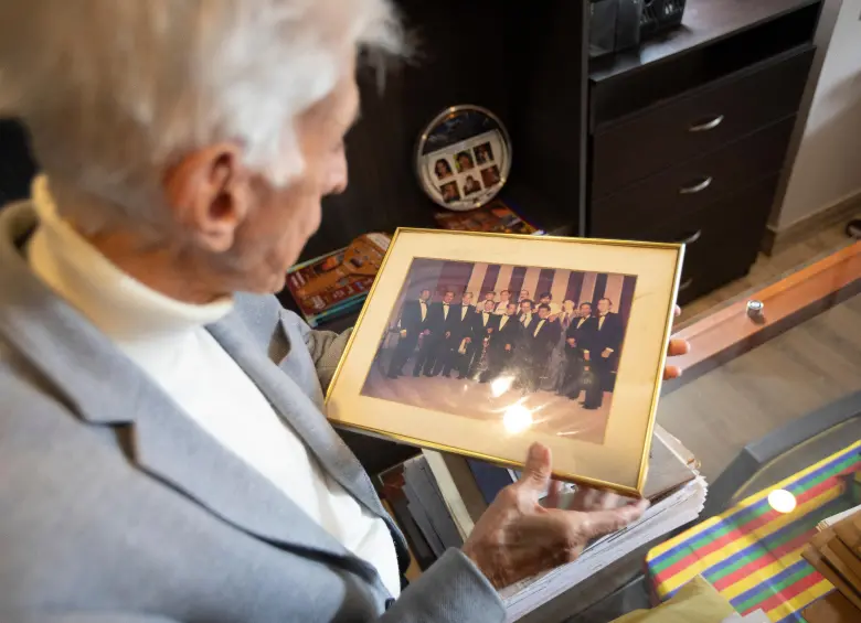 En su casa conservaba los recuerdos de toda su carrera. FOTO Esneyder Gutiérrez
