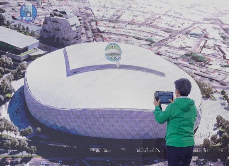 El estadio sería remodelado por un valor de 2.4 billones de pesos y estaría listo en 2027. FOTO: COLPRENSA