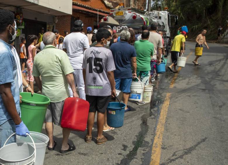 Las interrupciones afectarán a unos 30.000 hogares. Foto: EL COLOMBIANO.