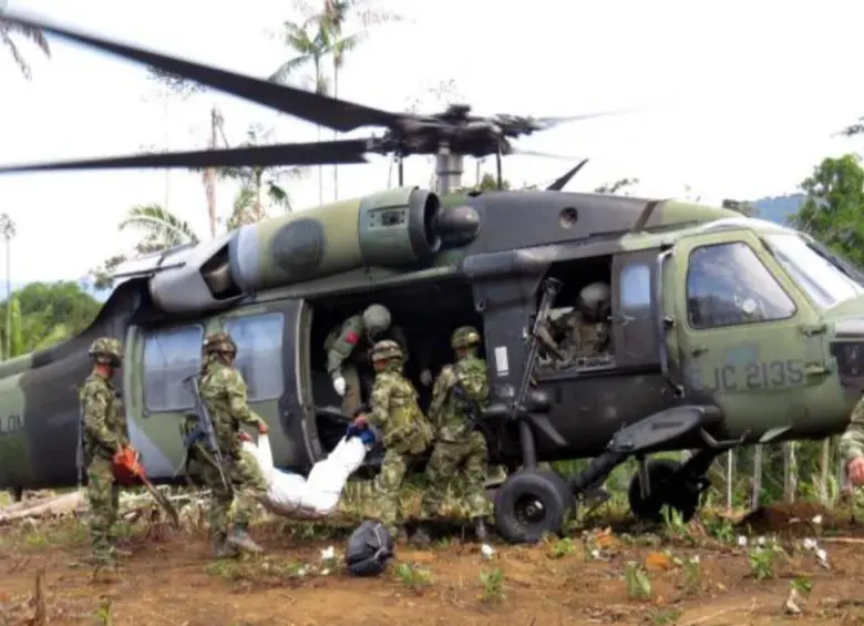 Los bombardeos fueron en zona rural del departamento de Norte de Santander, en límites de los municipios de El Tarra y Tibú. Foto Colprensa, imagen de referencia. 