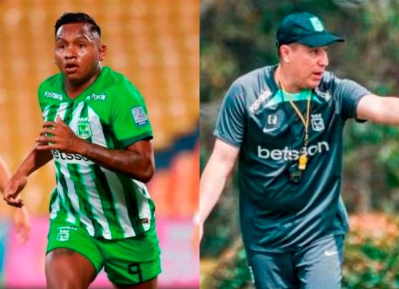 Alfredo Morelos ha marcado 7 goles con Nacional en la era Juárez. FOTOS: Manuel Saldarriaga y @BlogVerdolaga