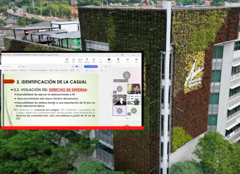 La Fiscalía adelante diversos procesos penales por presunta corrupción en contratación del Área Metropolitana durante el gobierno de Daniel Quintero (2020-2023). FOTO: EL COLOMBIANO Y CORTESÍA