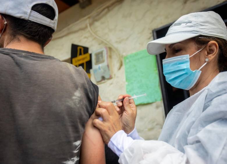 En Antioquia, el número de personas que han sido vacunadas con al menos una dosis es de 3.671.163 - FOTO CAMILO SUÁREZ